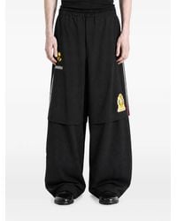 adidas - X Willy Chavarria Cdm Logo-Patch Side-Stripe Track Pants - Lyst