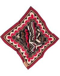 PUCCI - Istrice-Print Silk Scarf - Lyst