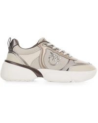 Pinko - Love Birds Panelled Sneakers - Lyst