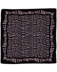 Versace Jeans Couture - Sciarpa Con Stampa Logo - Lyst