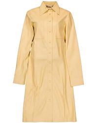 Stella McCartney - Alter Mat Button-Down Midi Dress - Lyst