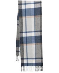 N.Peal Cashmere - チェック カシミアスカーフ - Lyst