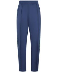 Moschino - Logo-Print Side-Stripe Track Pants - Lyst