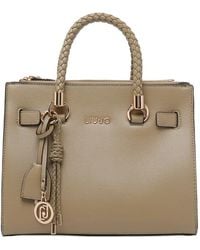 Liu Jo - Logo-Lettering Tote Bag - Lyst