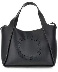 Stella McCartney - Logo Grainy Alter Mat Crossbody Bag - Lyst