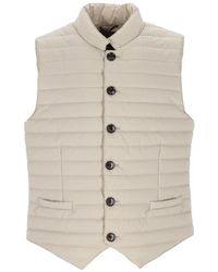 ONTHEBUND - Button Padded Jacket - Lyst