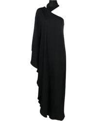 ‎Taller Marmo - Größerer Marmo Bolkaner eine schulter asymmetrische schwarze Kleidung - Lyst