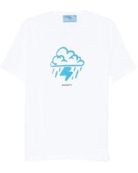 11 11 L.U.C.K. - Graphic-Print T-Shirt - Lyst
