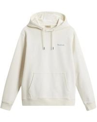 Woolrich - Graphic-Print Hoodie - Lyst