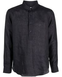 Orlebar Brown - Long-Sleeve Linen Shirt - Lyst