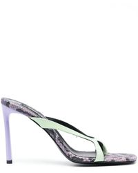 Sergio Rossi - 95Mm Sr Aracne Sandals - Lyst
