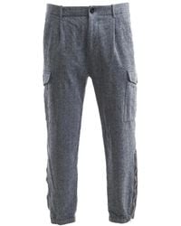 Brunello Cucinelli - Wool Cargo Pants - Lyst