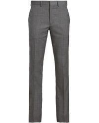 Ralph Lauren - Pressed-Crease Tapered Trousers - Lyst