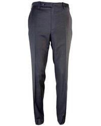 Incotex - Flat-Front Twill Trousers - Lyst