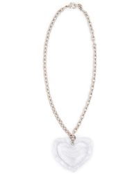 Nina Ricci - Cushion Heart Pendant Necklace - Lyst