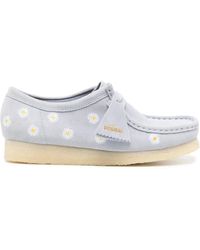 Clarks - Wallabee Suede Lace-Up Shoes - Lyst