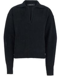 FEDERICA TOSI - Long-Sleeved Polo-Neck Sweater - Lyst