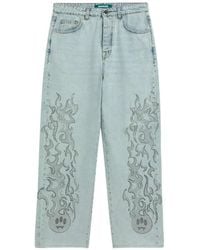 Barrow - Rhinestone-Embellishment Jeans - Lyst