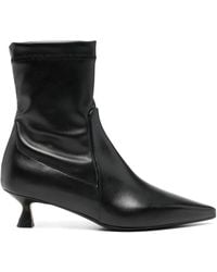 Anna F. - Botines de piel con tacón de 50 mm - Lyst