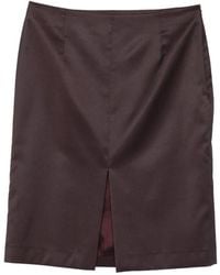 Our Legacy - Siren Rok Met Split Aan De Voorkant - Lyst