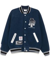 Aape By A Bathing Ape - Logo Varsity Jacket - Lyst
