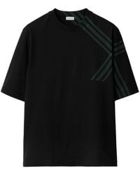 Burberry - Short-sleeve Cotton T-shirt - Lyst