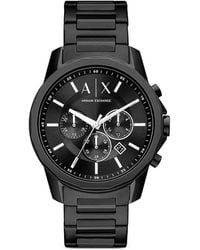 ARMANI EXCHANGE - Armbanduhr Mit Logo-Detail 44Mm - Lyst