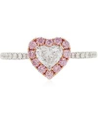 HYT Jewelry - Bague Argyle En Or 18Ct Sertie De Diamants - Lyst