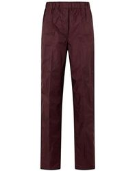 Prada - Re-Nylon Broek - Lyst