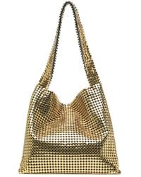 Rabanne - Pixel Metallic-Finish Shoulder Bag - Lyst