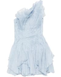 Aje. - Nisha Ruffled One-Shoulder Mini Dress - Lyst