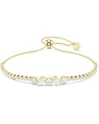 Swarovski - Mesmera Crystal-Embellished Adjustable Bracelet - Lyst