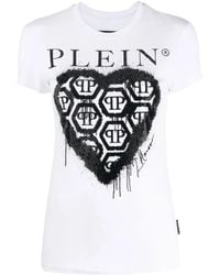 Philipp Plein - Logo-Print Short-Sleeve T-Shirt - Lyst