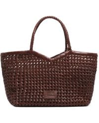 Bimba Y Lola - Plaited Leather Tote Bag - Lyst
