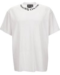 Versace Jeans Couture - T-Shirt À Détail De Logo - Lyst