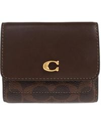 COACH - Mila Logo Pattern Wallet - Lyst