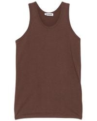 Jil Sander - Scoop-Neck Vest - Lyst