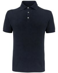 Franzese Collection - Gossip Ribbed-Trim Polo Shirt - Lyst