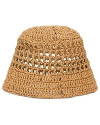 Fabiana Filippi - Woven Bucket Hat - Lyst