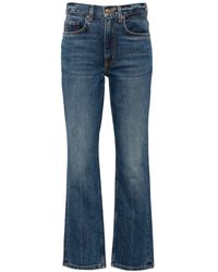 B Sides - Rae Straight-leg Mid-rise Jeans - Lyst