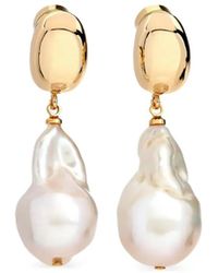 Kenneth Jay Lane - パール ドロップピアス - Lyst