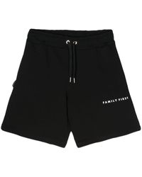 FAMILY FIRST - Logo-printed Cotton Shorts - Lyst
