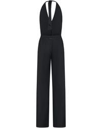Fisico - Halterneck Jumpsuit - Lyst