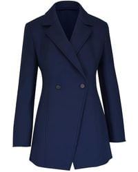 Akris - Duska Double-Breasted Blazer - Lyst