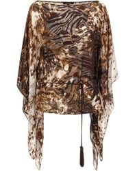 Roberto Cavalli - Caftán con estampado Appaloosa - Lyst