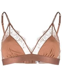 Love Stories - Sheer Floral Detailed Lace Bralette - Lyst