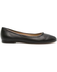 Chloé - Marcie Leather Ballerina Shoes - Women's - Calf Leather - Lyst