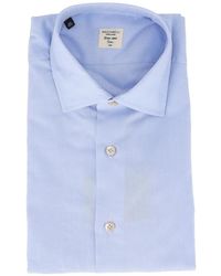 Mazzarelli - Slim-Fit Cotton Shirt - Lyst