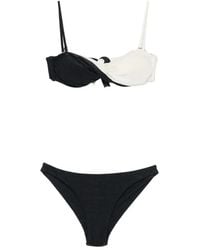Agua de Coco - Twist-Detail Bikini Top - Lyst