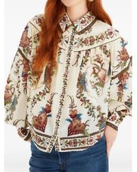 FARM Rio - Shirt Met Bloemenprint - Lyst